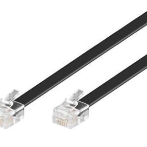 Modular Straight RJ12 6C6P 15m