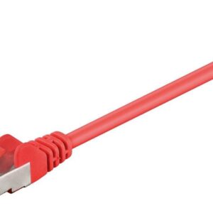 F/UTP CAT6 1m Red PVC
