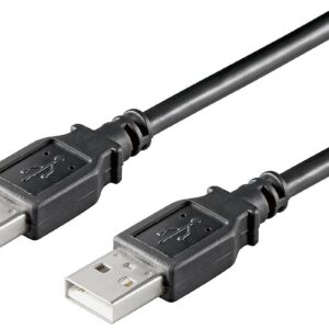 USB2.0 A-A 5m M-M, Black