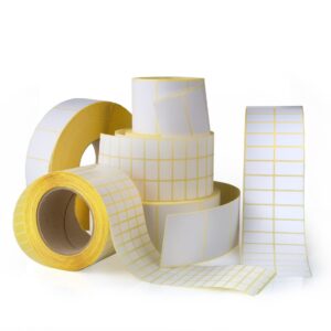 Label 57x32 - Core 25. White.