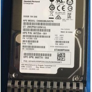 HDD 300GB 12G 15K SFF SAS