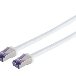 HIGH-FLEX Cat6a S/FTP White 2m
