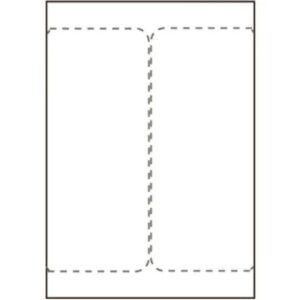 Ship-label 105 x 220mm. For