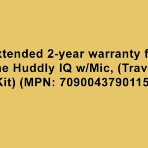 Ext. 2-yr warr. Huddly IQ