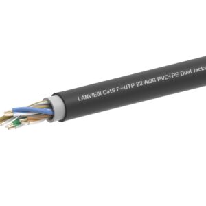 CAT6 F/UTP PVC+PE Dual Jacket
