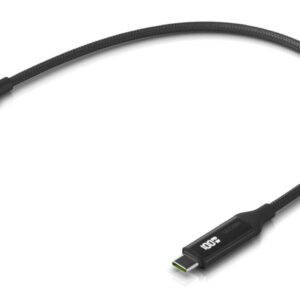 Braided power and data cable