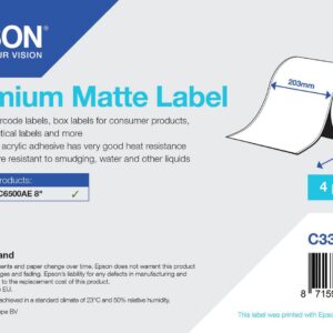 Printer Label White
