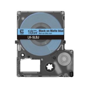 Printer Label Black, Blue