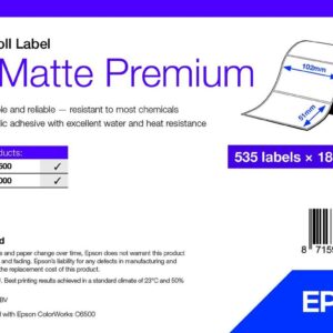 Printer Label White