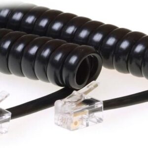 RJ10-RJ10 4M M/M Black