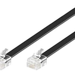 Modular Straight RJ12 6C6P 10m