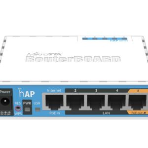 hAP with 650MHz CPU, 64MB RAM,